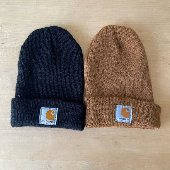 Carhartt Other - Carhartt Toddler Unisex Black and Brown Beanies